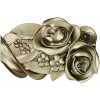 Rose Blossom Cluster STL Model for CNC Milling