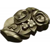 Rose Blossom Cluster STL Model for CNC Milling