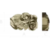Rose Blossom Cluster STL Model for CNC Milling