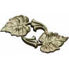 Detailed Floral Vine STL Model for CNC Milling