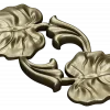 Detailed Floral Vine STL Model for CNC Milling