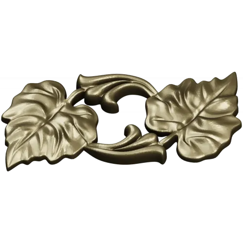 Detailed Floral Vine STL Model for CNC Milling