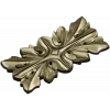 Ornamental Floral Decorative Panel STL Model for CNC Milling