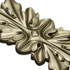 Ornamental Floral Decorative Panel STL Model for CNC Milling