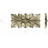 Ornamental Floral Decorative Panel STL Model for CNC Milling