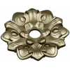 Floral Medallion STL Model for CNC Milling