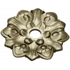 Floral Medallion STL Model for CNC Milling