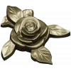 Rose Floral CNC STL Model for Wood Carving