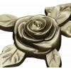 Rose Floral CNC STL Model for Wood Carving