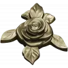 Rose Floral CNC STL Model for Wood Carving