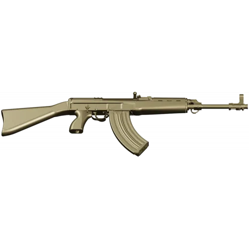 AK-style rifle decorative STL 3D model for CNC