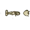 Reclining Cupid on Heart - high-relief STL 3D model for CNC