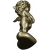 Купидон на подушке - 3D модель STL для ЧПУ