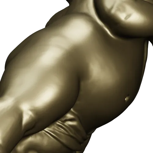 Купидон - 3D модель в формате STL для ЧПУ