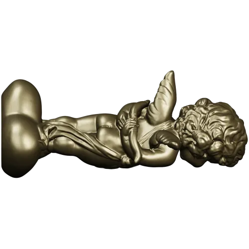 Купидон с сердцем - 3D модель STL для ЧПУ