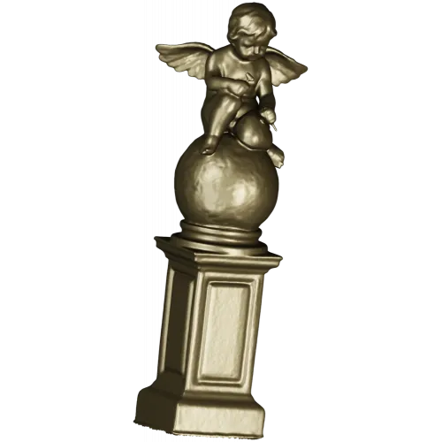 Херувим на постаменте - 3D модель STL для ЧПУ