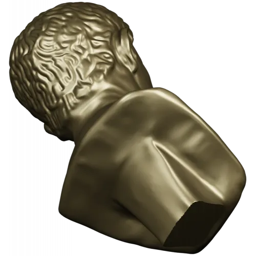 Классический бюст в античном стиле - 3D модель STL для ЧПУ