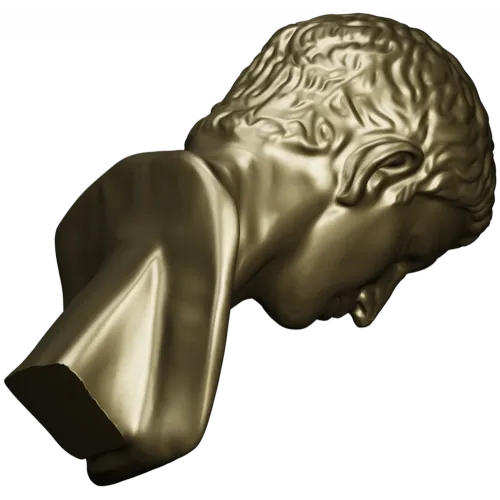 Классический бюст в античном стиле - 3D модель STL для ЧПУ