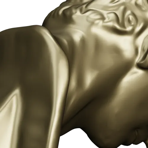 Классический бюст в античном стиле - 3D модель STL для ЧПУ