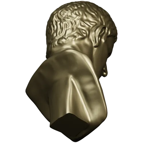 Классический бюст в античном стиле - 3D модель STL для ЧПУ