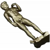 3D модель статуи Давида в формате STL для ЧПУ