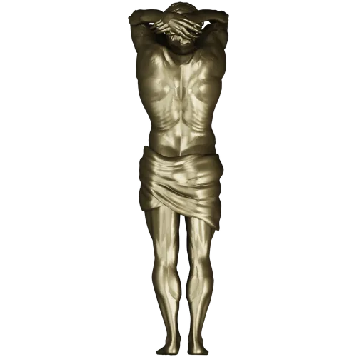 Атлант - 3D модель для ЧПУ в формате STL