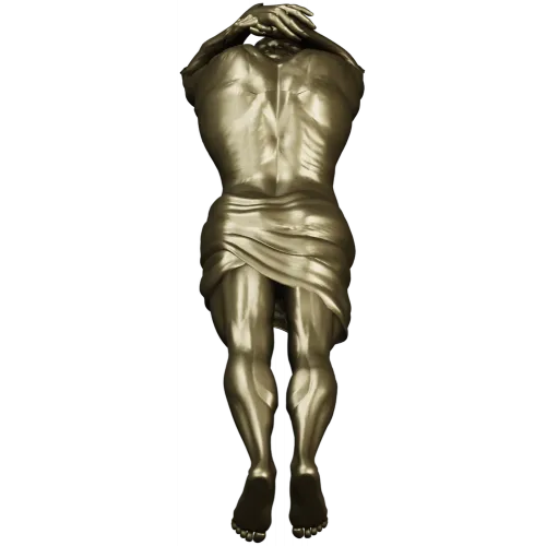 Атлант - 3D модель для ЧПУ в формате STL