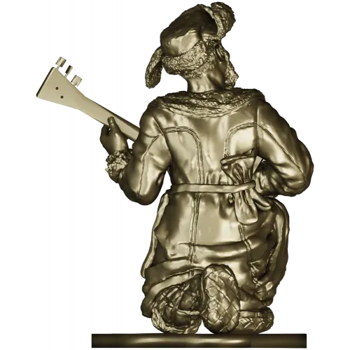 Балалайщик - 3D модель STL для ЧПУ