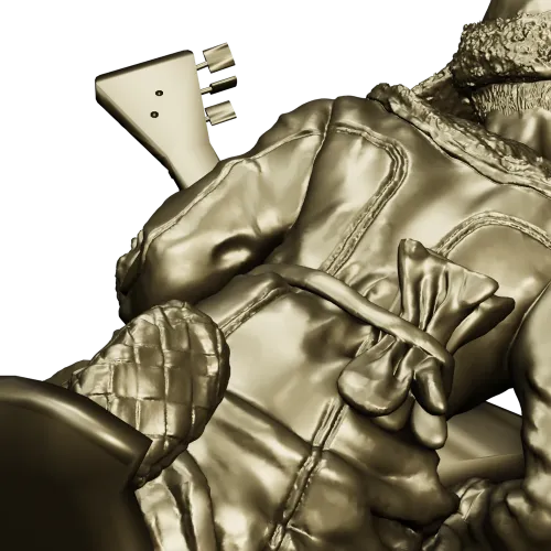 Балалайщик - 3D модель STL для ЧПУ