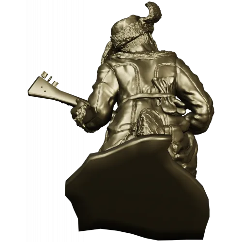 Балалайщик - 3D модель STL для ЧПУ