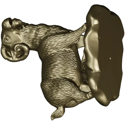 Трофейный баран - 3D модель STL для ЧПУ