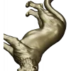 Leaping big cat 3D model STL for CNC