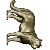 Leaping big cat 3D model STL for CNC