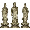 Buddha and Bodhisattva Lotus Statues STL