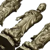 Buddha and Bodhisattva Lotus Statues STL