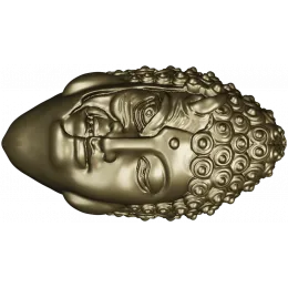 Спокойная голова Будды