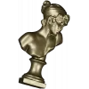 Бюст юной красавицы - 3D модель STL для ЧПУ