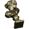 Бюст юной красавицы - 3D модель STL для ЧПУ