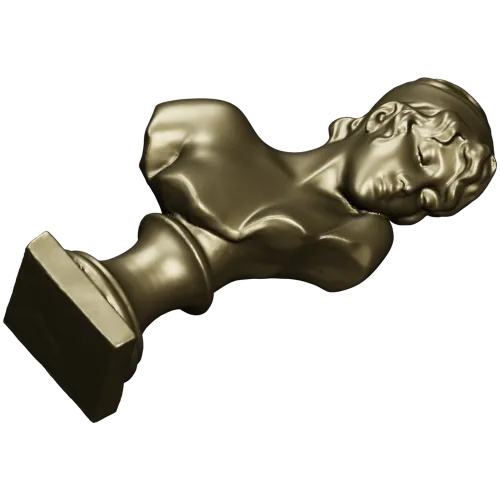 Бюст юной красавицы - 3D модель STL для ЧПУ