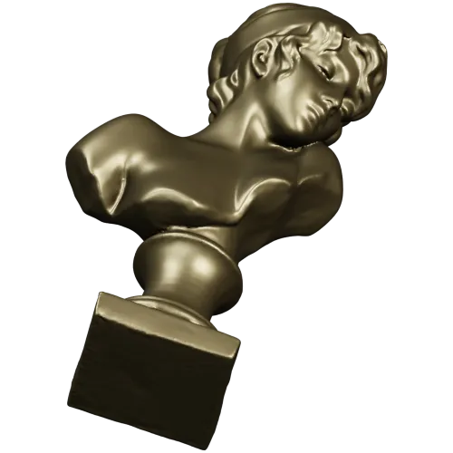 Бюст юной красавицы - 3D модель STL для ЧПУ