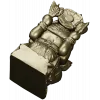 Ганеша на троне - 3D модель STL для ЧПУ