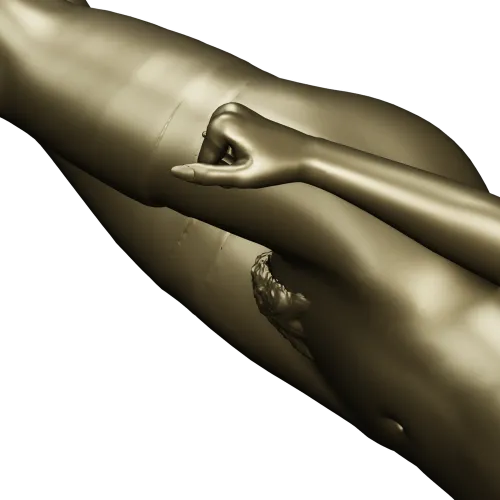 Нимфа на пьедестале - 3D модель STL для ЧПУ