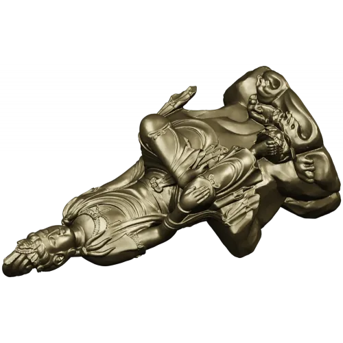 STL Model of Guan Yin Statue for CNC Milling