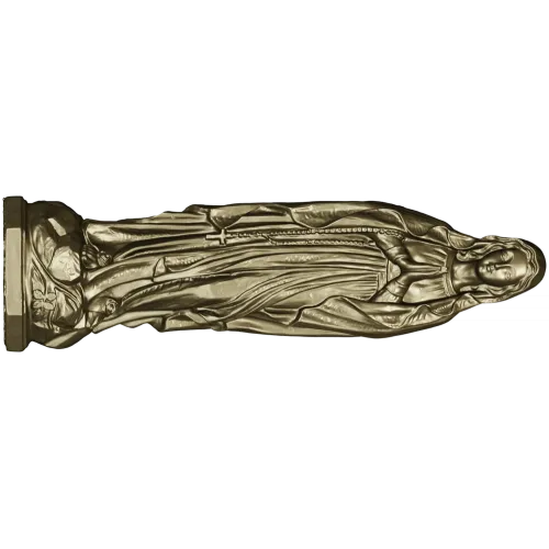 3D модель "Молящаяся дева" - STL для ЧПУ