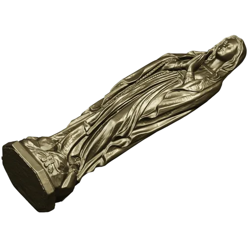 3D модель "Молящаяся дева" - STL для ЧПУ