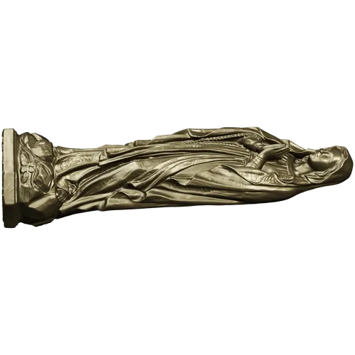 3D модель "Молящаяся дева" - STL для ЧПУ