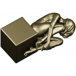 Мечтательница у куба