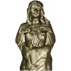 Detailed Female Bust STL Model for CNC Milling