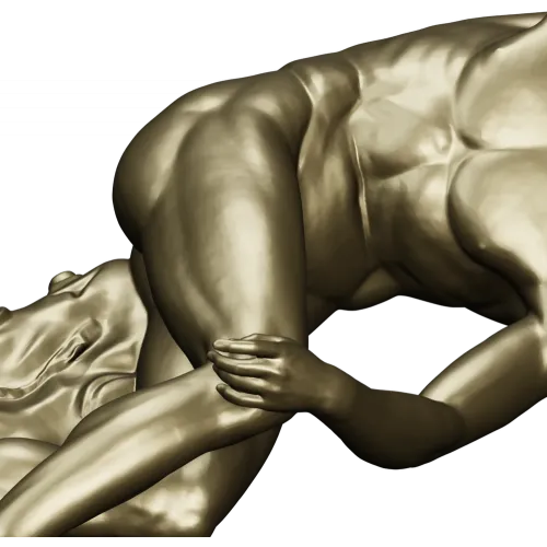 Дискобол - 3D модель для ЧПУ в формате STL