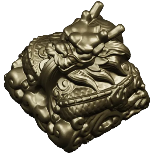 Драконий куб - 3D модель STL для ЧПУ